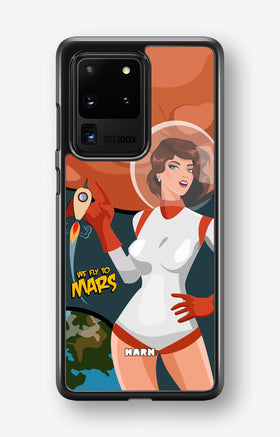 Samsung Galaxy S20 Ultra Hard Case – We Fly To Mars - View 1