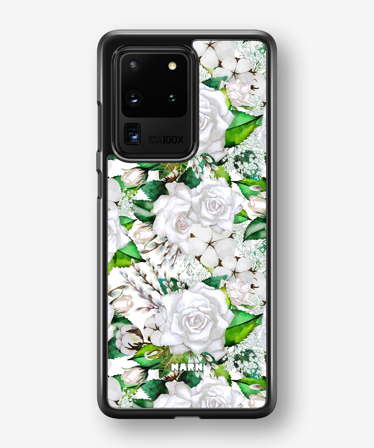 Samsung Galaxy S20 Ultra Hard Case – White Bloom - View 1