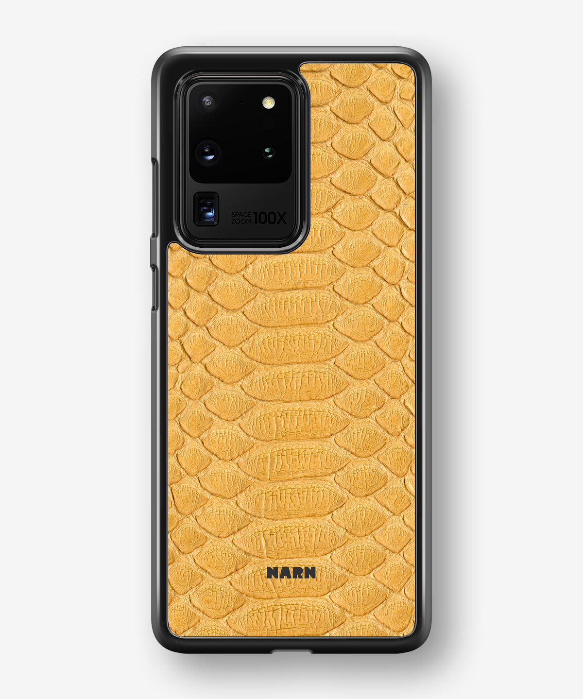 Samsung Galaxy S20 Ultra Hard Case – Yellow Snake - View 1