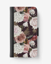 Samsung Galaxy S20 Wallet Case - Midnight Roses - View 1