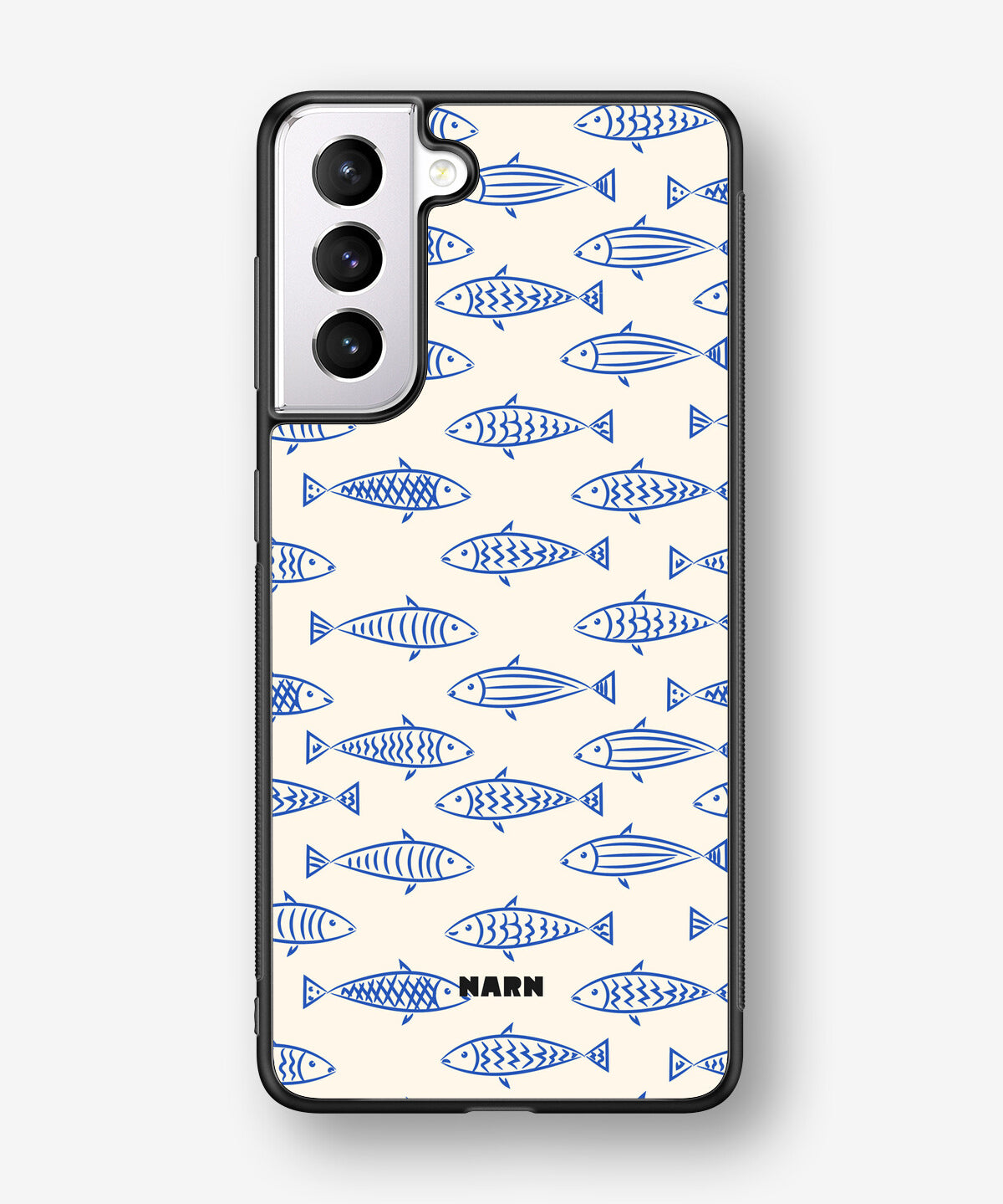 Samsung Galaxy S21 FE Hard Case – Blue Catch - View 1