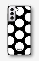 Samsung Galaxy S21 FE Hard Case – Bold Dots - View 1