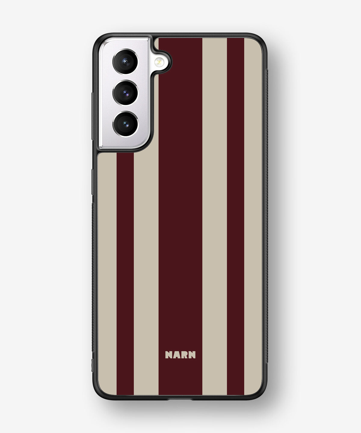Samsung Galaxy S21 FE Hard Case – Bordeaux Stripe - View 1