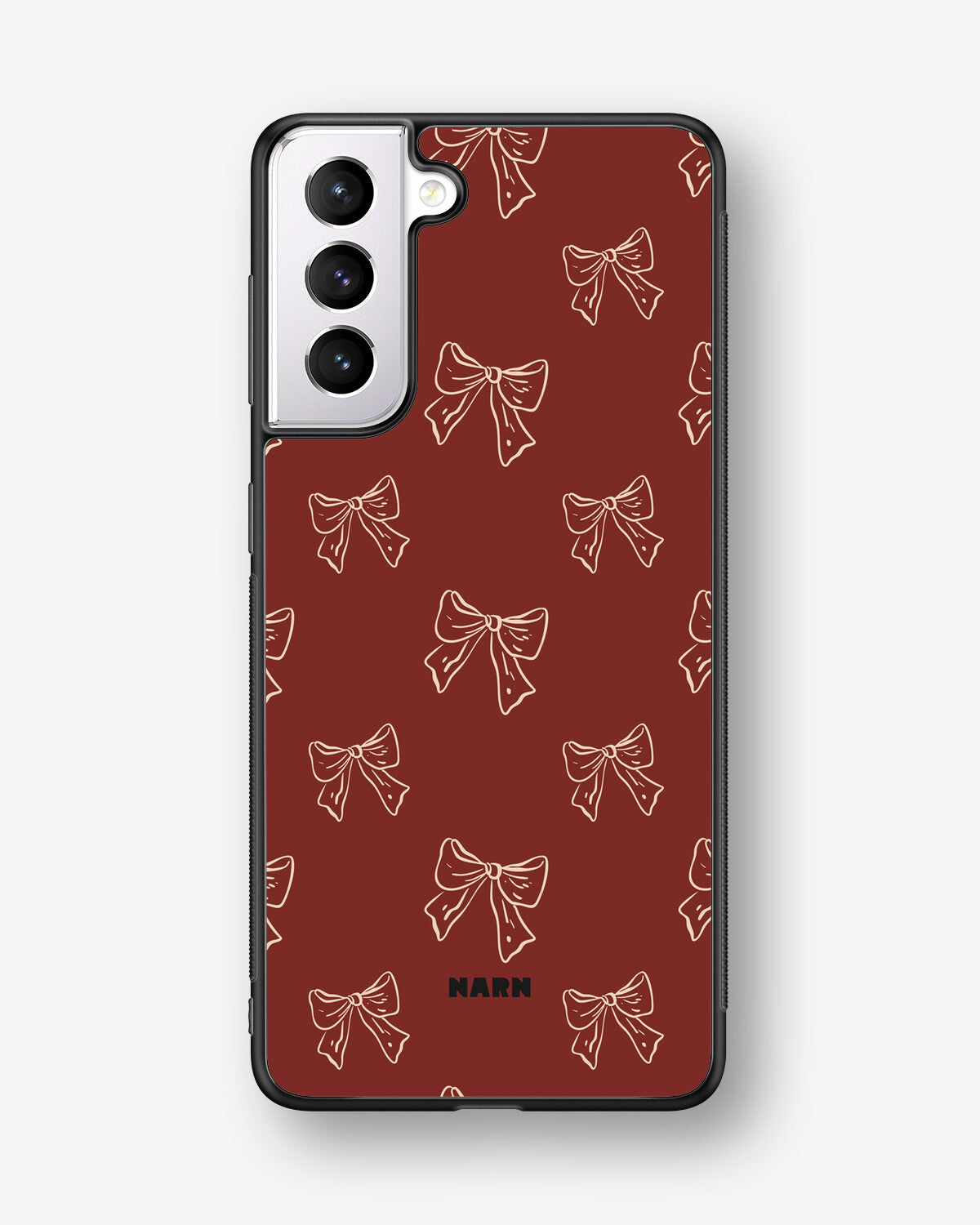 Samsung Galaxy S21 FE Hard Case – Cherry Bows - View 1