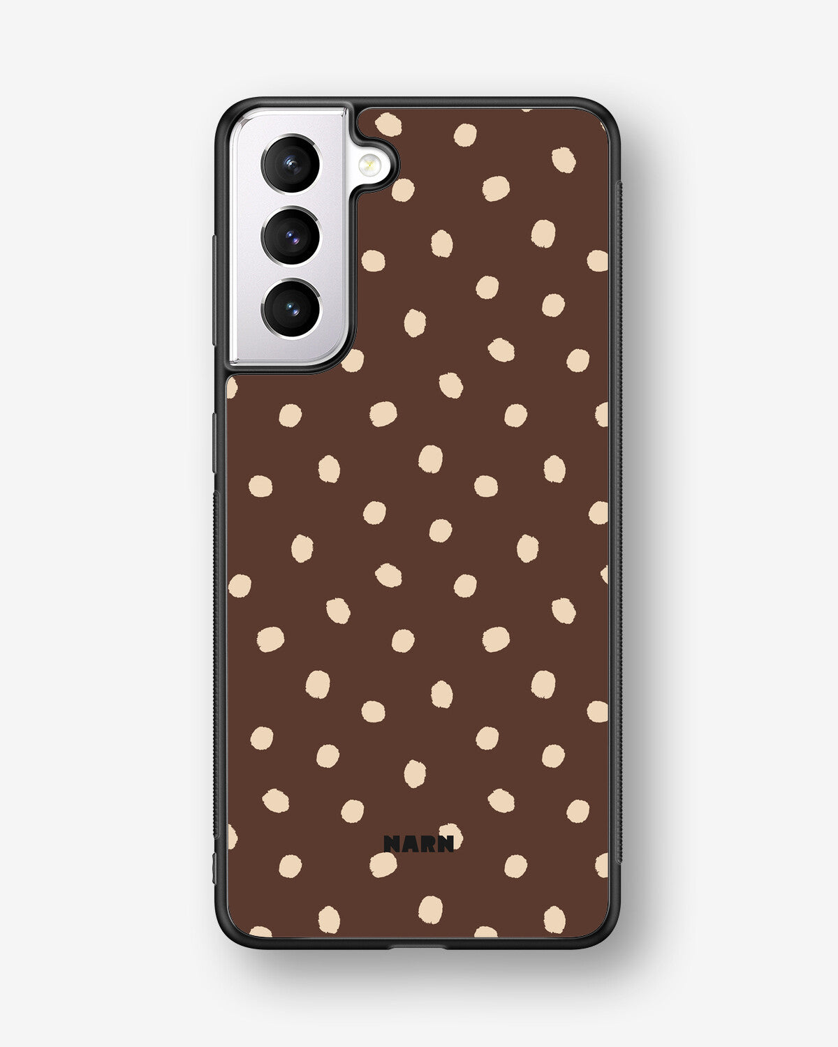 Samsung Galaxy S21 FE Hard Case – Choco Dots - View 1