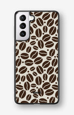 Samsung Galaxy S21 FE Hard Case – Coffee Beans - View 1