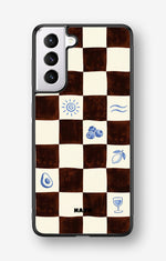 Samsung Galaxy S21 FE Hard Case – Dolce Grid - View 1