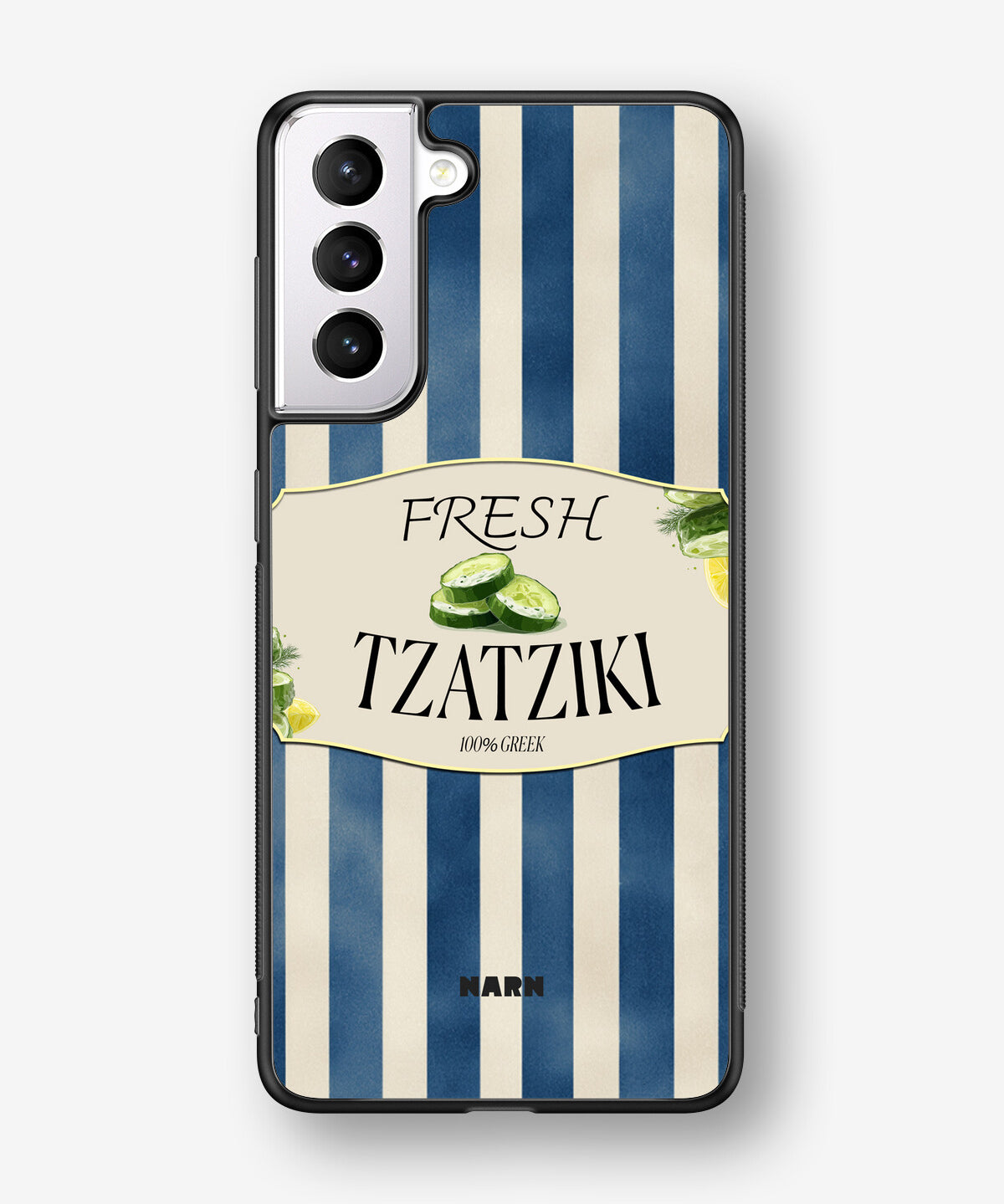 Samsung Galaxy S21 FE Hard Case – Greek Blues - View 1
