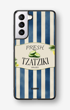 Samsung Galaxy S21 FE Hard Case – Greek Blues - View 1