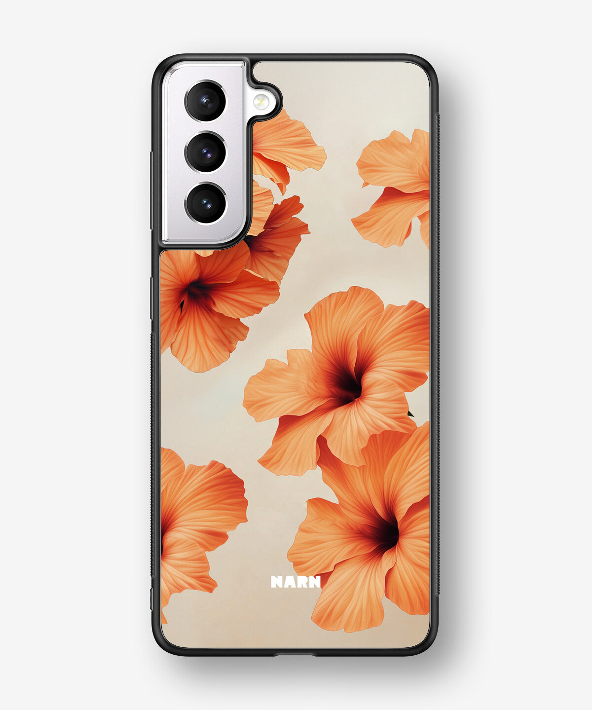 Samsung Galaxy S21 FE Hard Case – Hibiscus Dreams - View 1