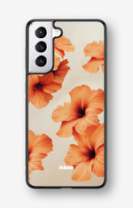 Samsung Galaxy S21 FE Hard Case – Hibiscus Dreams - View 1