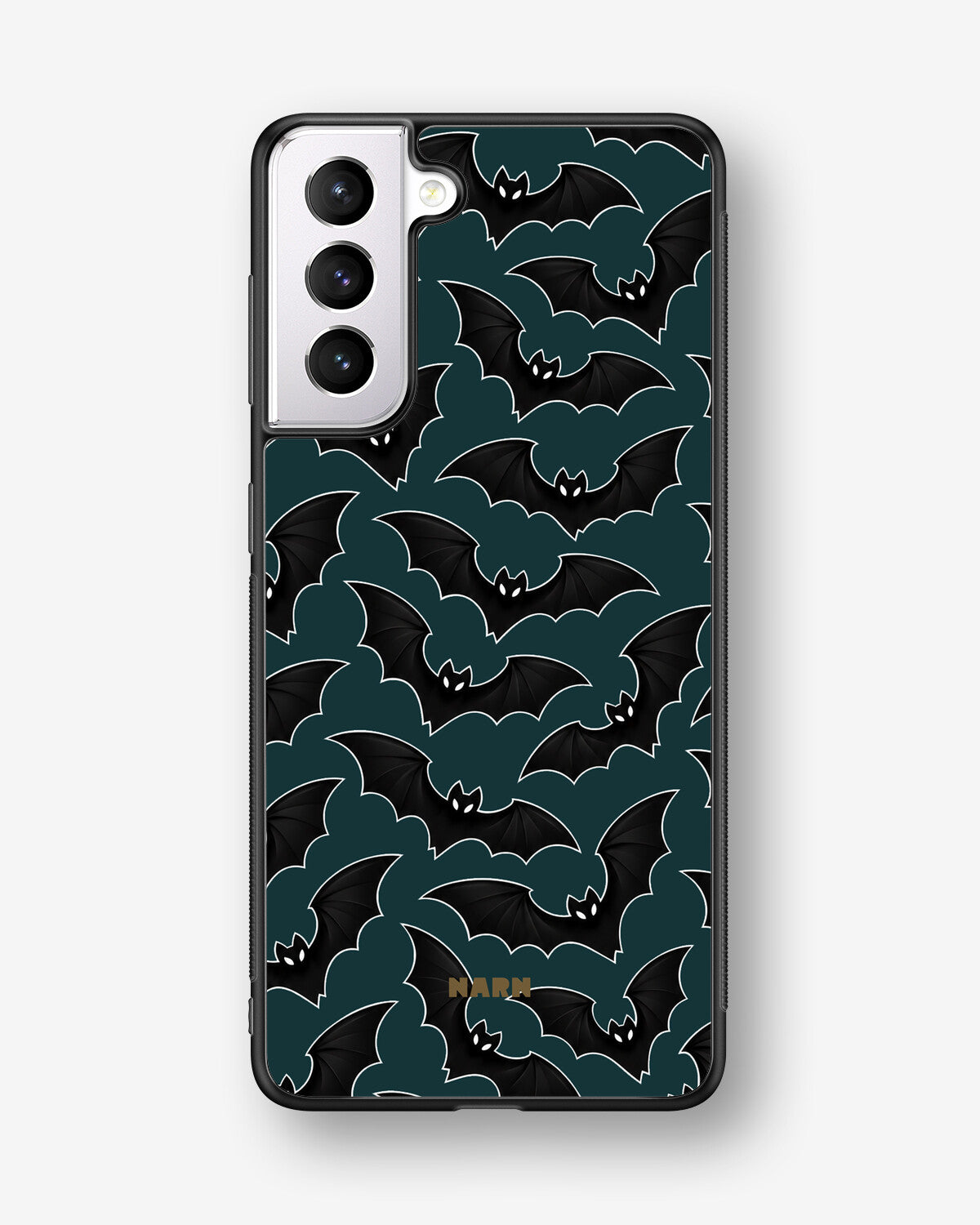 Samsung Galaxy S21 FE Hard Case – Midnight Bats - View 1