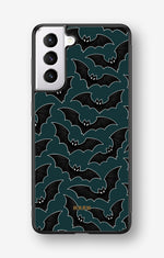 Samsung Galaxy S21 FE Hard Case – Midnight Bats - View 1