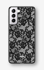Samsung Galaxy S21 FE Hard Case – Midnight Lace - View 1