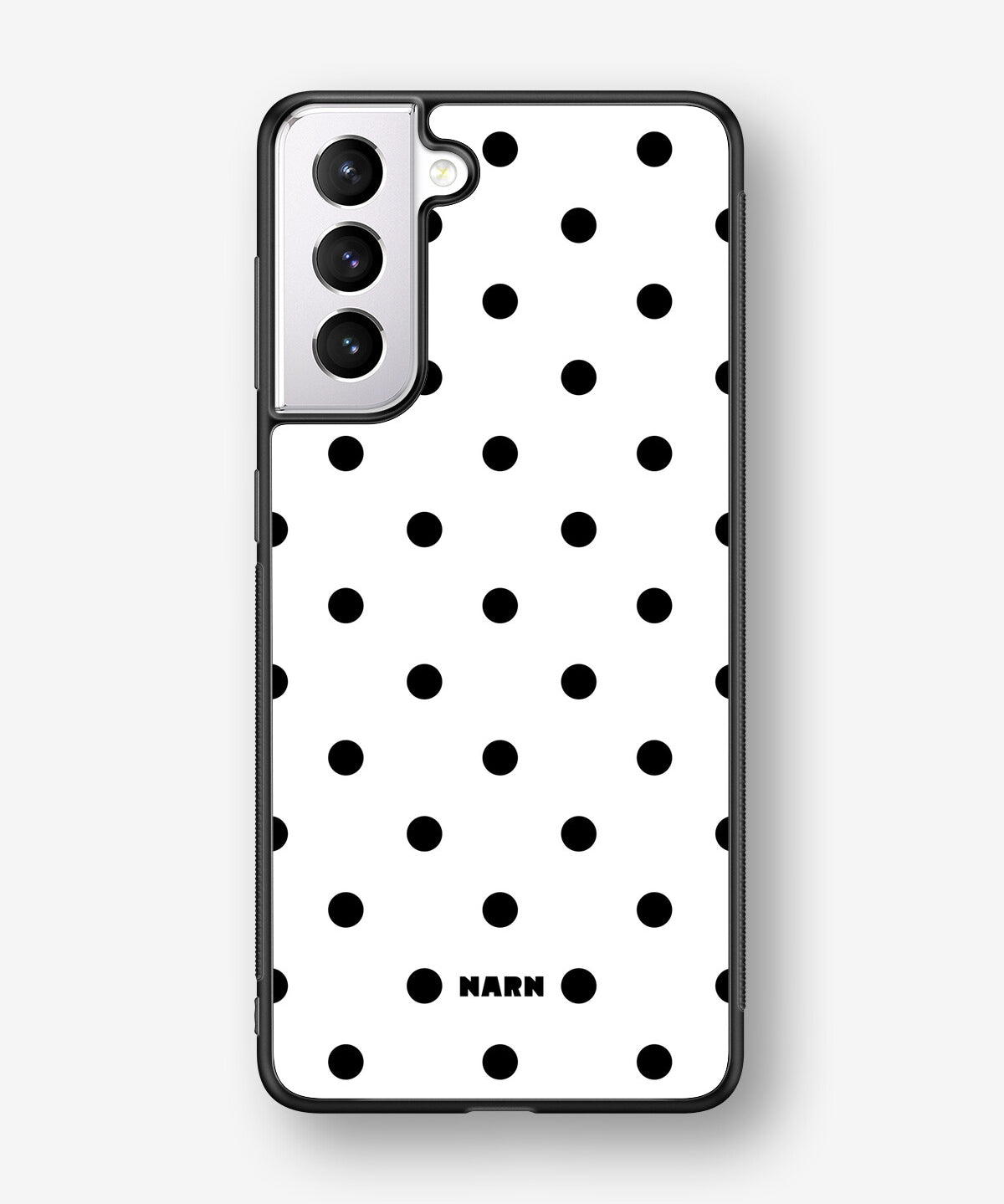 Samsung Galaxy S21 FE Hard Case – Mono Dots - View 1
