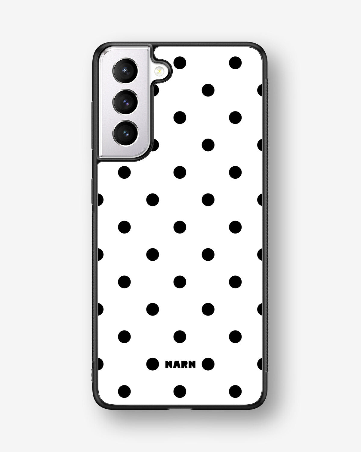 Samsung Galaxy S21 FE Hard Case – Mono Dots - View 1