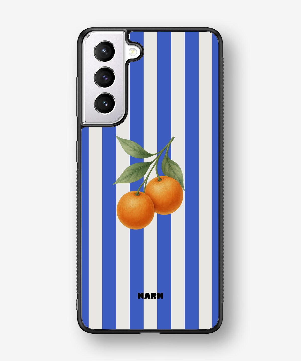 Samsung Galaxy S21 FE Hard Case – Orange Stripes - View 1