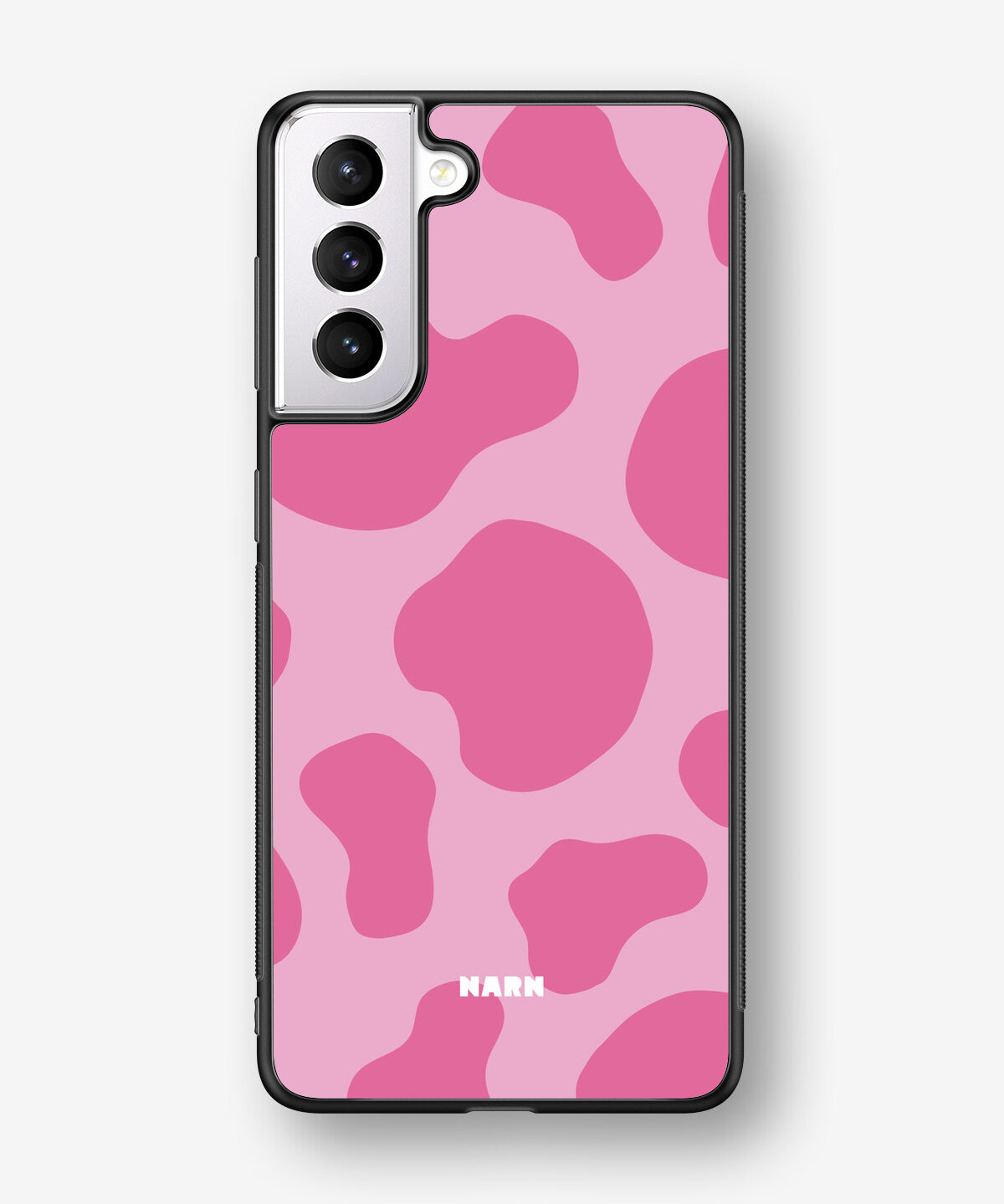 Samsung Galaxy S21 FE Hard Case – Pink Moo - View 1