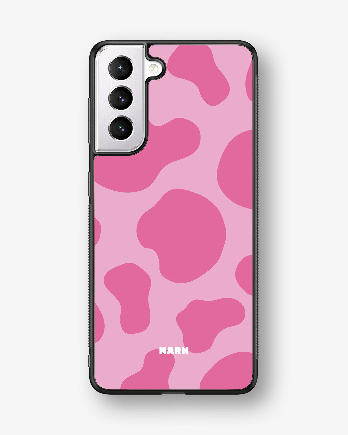 Samsung Galaxy S21 FE Hard Case – Pink Moo - View 1