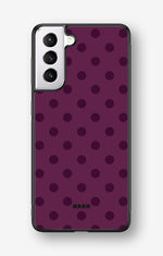 Samsung Galaxy S21 FE Hard Case – Plum - View 1
