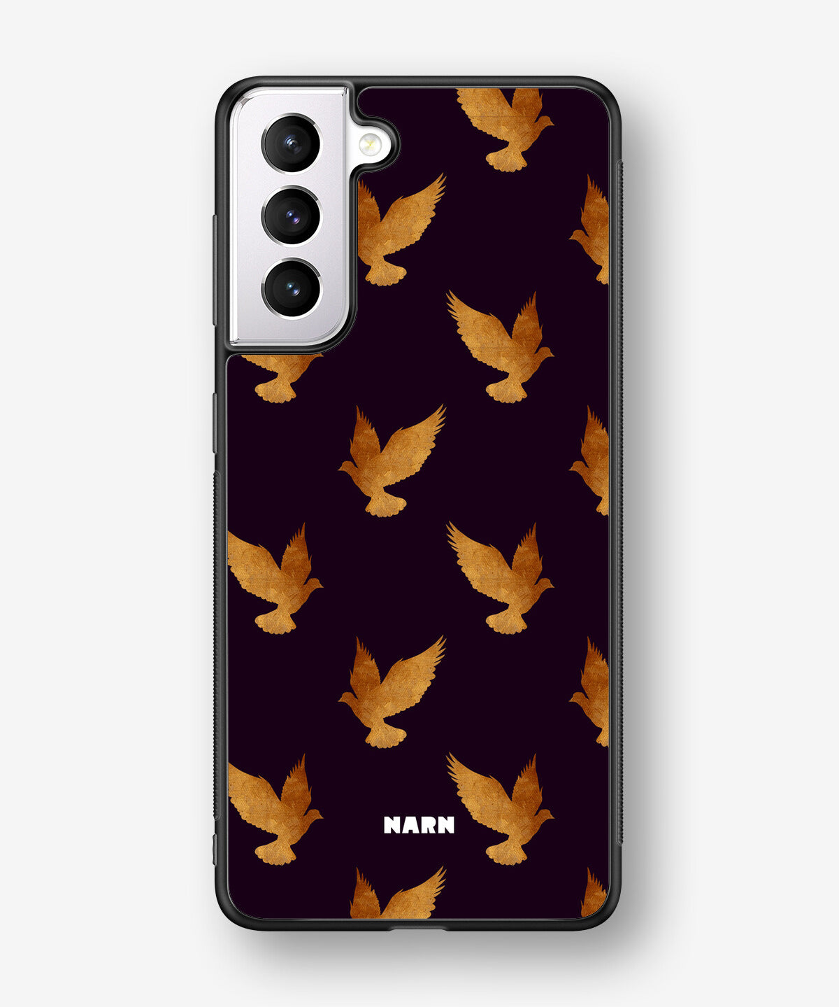 Samsung Galaxy S21 FE Hard Case – Royal Doves - View 1