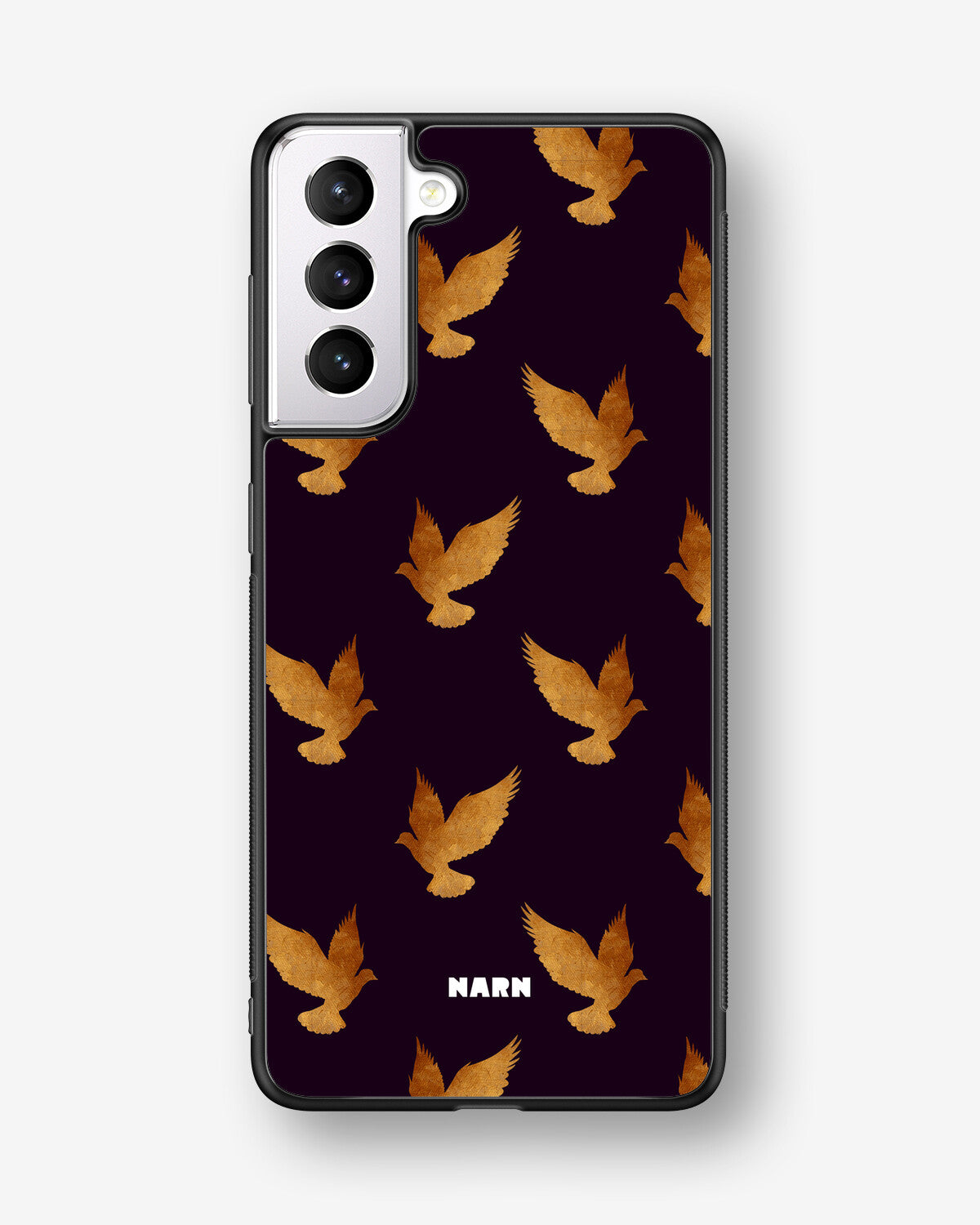 Samsung Galaxy S21 FE Hard Case – Royal Doves - View 1