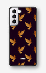 Samsung Galaxy S21 FE Hard Case – Royal Doves - View 1