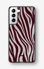 Samsung Galaxy S21 FE Hard Case – Velvet Zebra - View 1