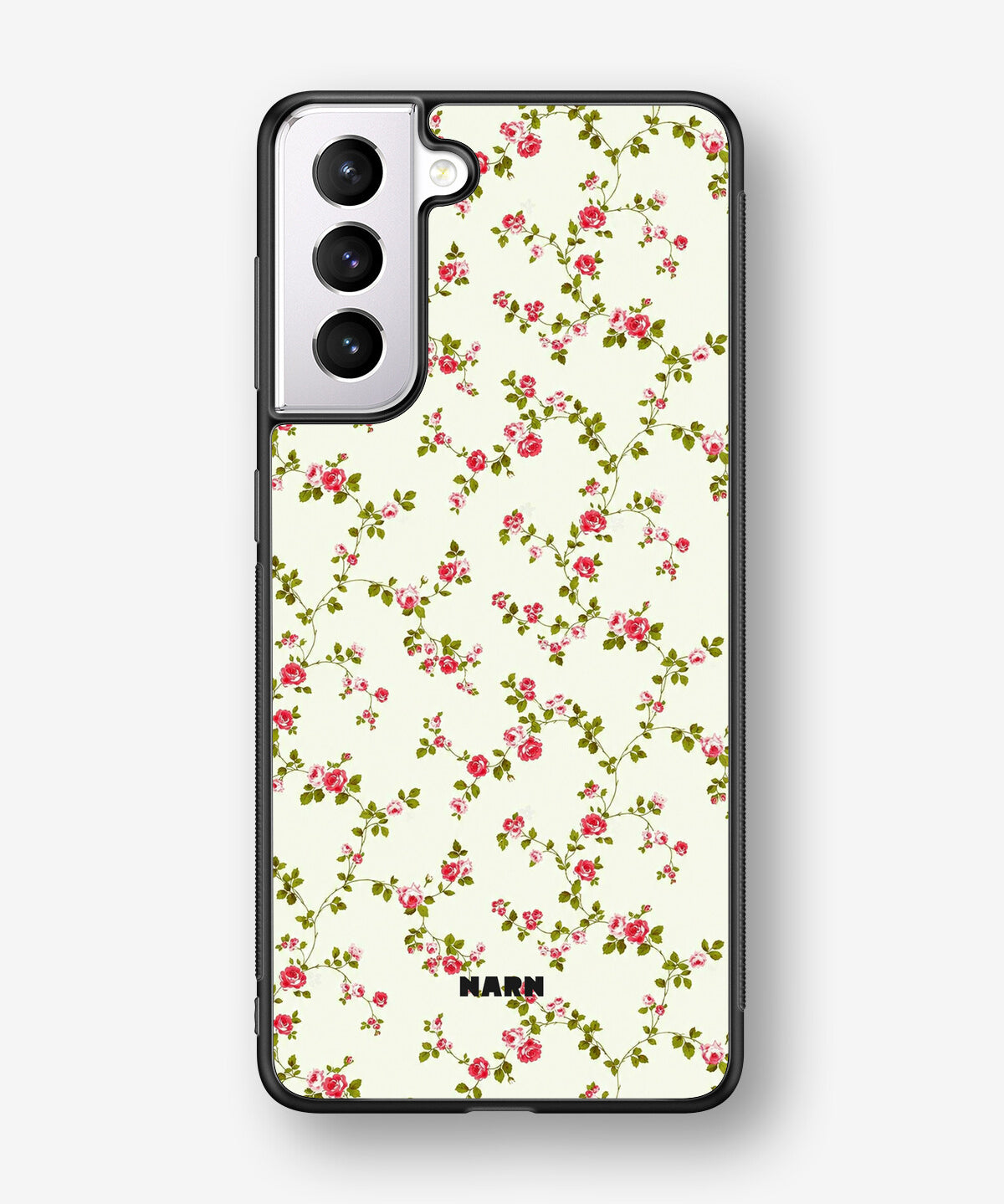 Samsung Galaxy S21 FE Hard Case – Vintage Rose - View 1