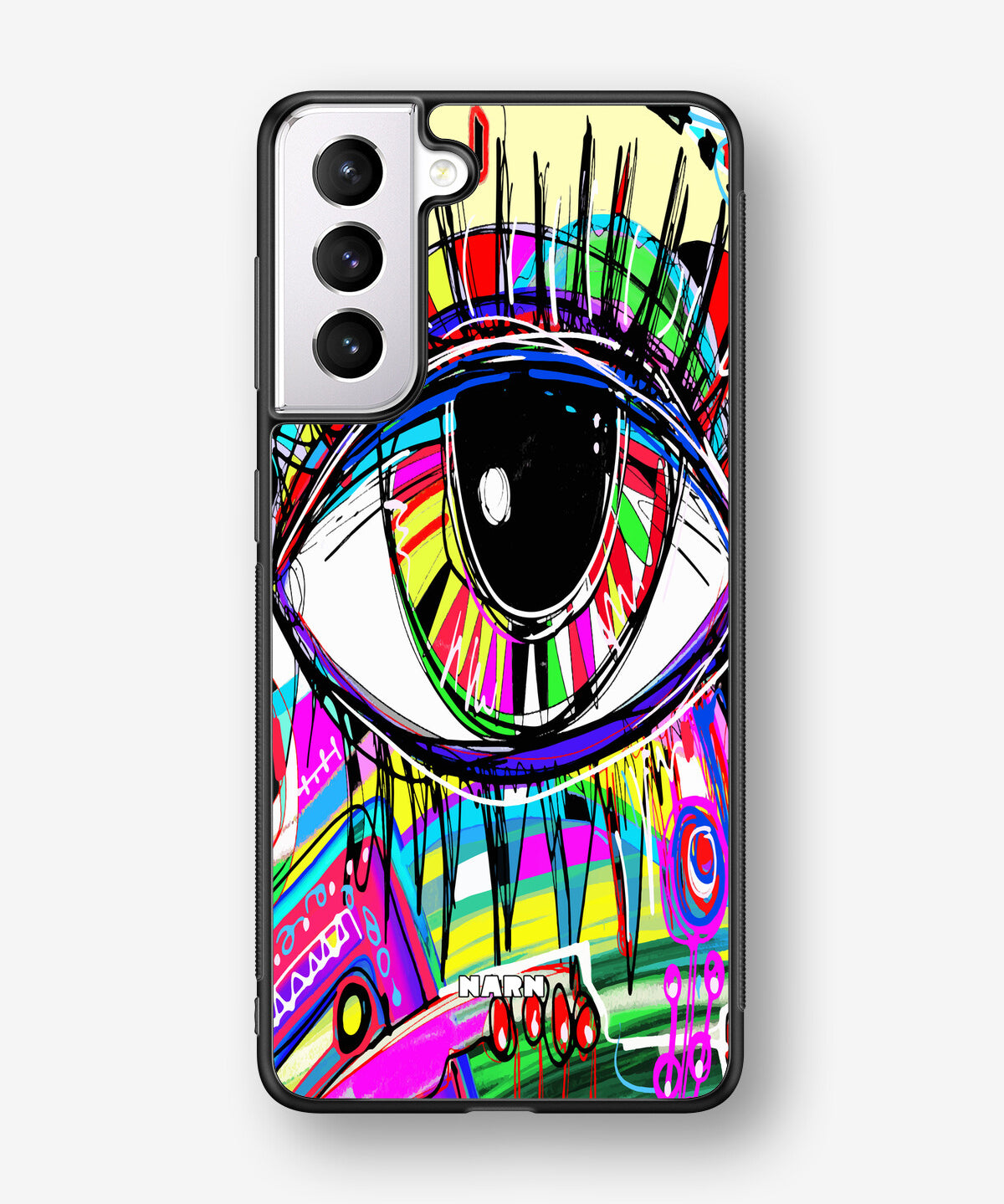 Samsung Galaxy S21 FE Hard Case – Abstract Eye - View 1