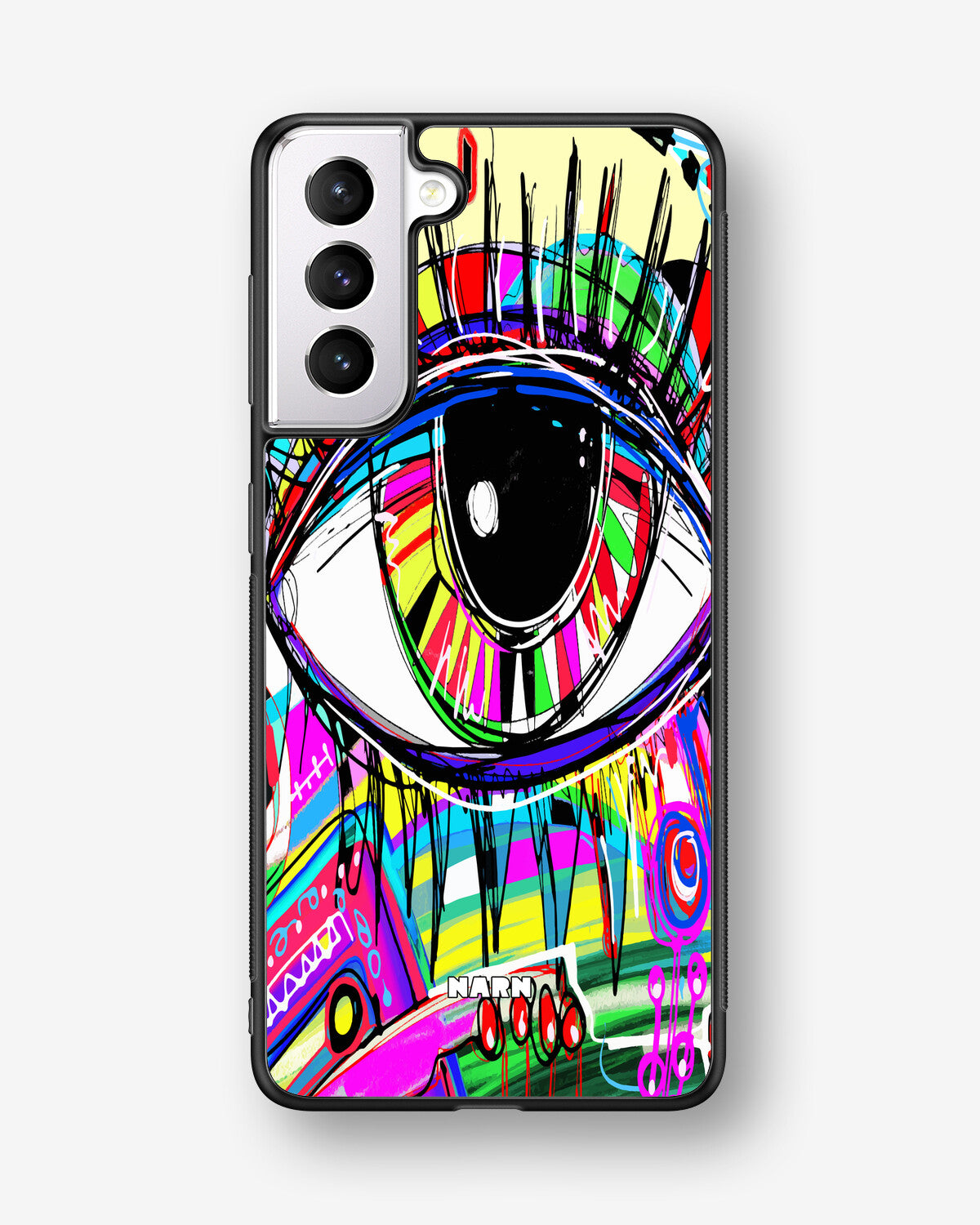 Samsung Galaxy S21 FE Hard Case – Abstract Eye - View 1