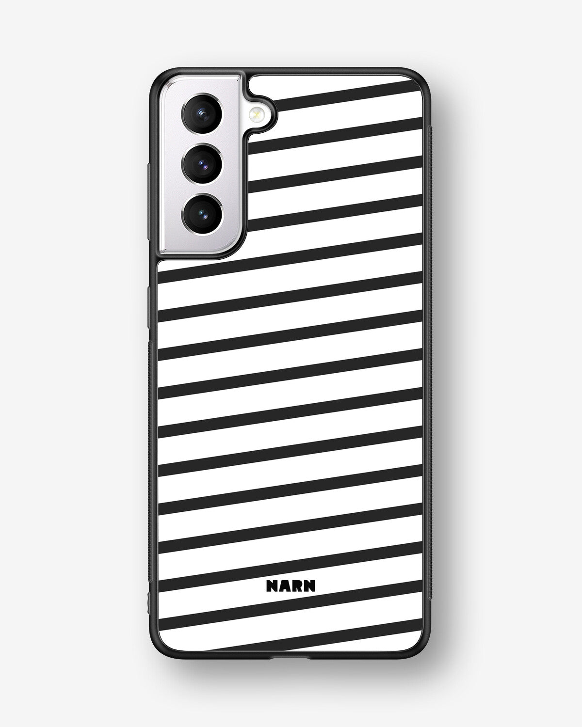Samsung Galaxy S21 FE Hard Case – Black Stripes - View 1