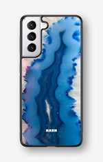 Samsung Galaxy S21 FE Hard Case – Blue Agate - View 1
