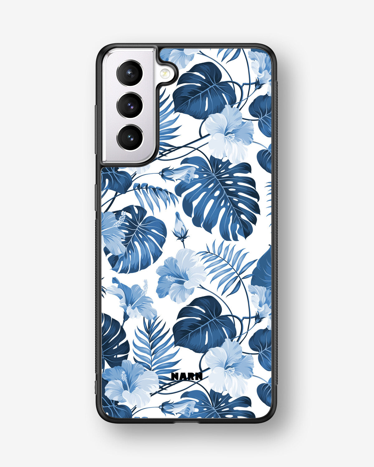 Samsung Galaxy S21 FE Hard Case – Blue Tropics - View 1