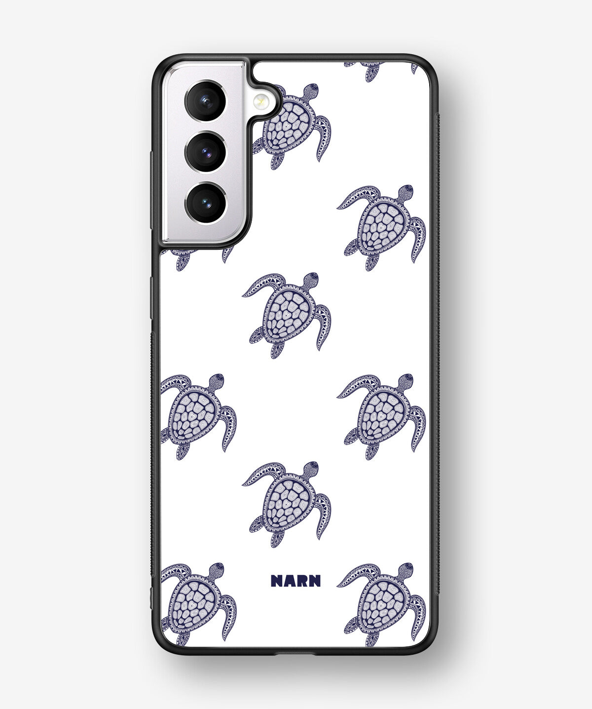 Samsung Galaxy S21 FE Hard Case – Blue Turtles - View 1