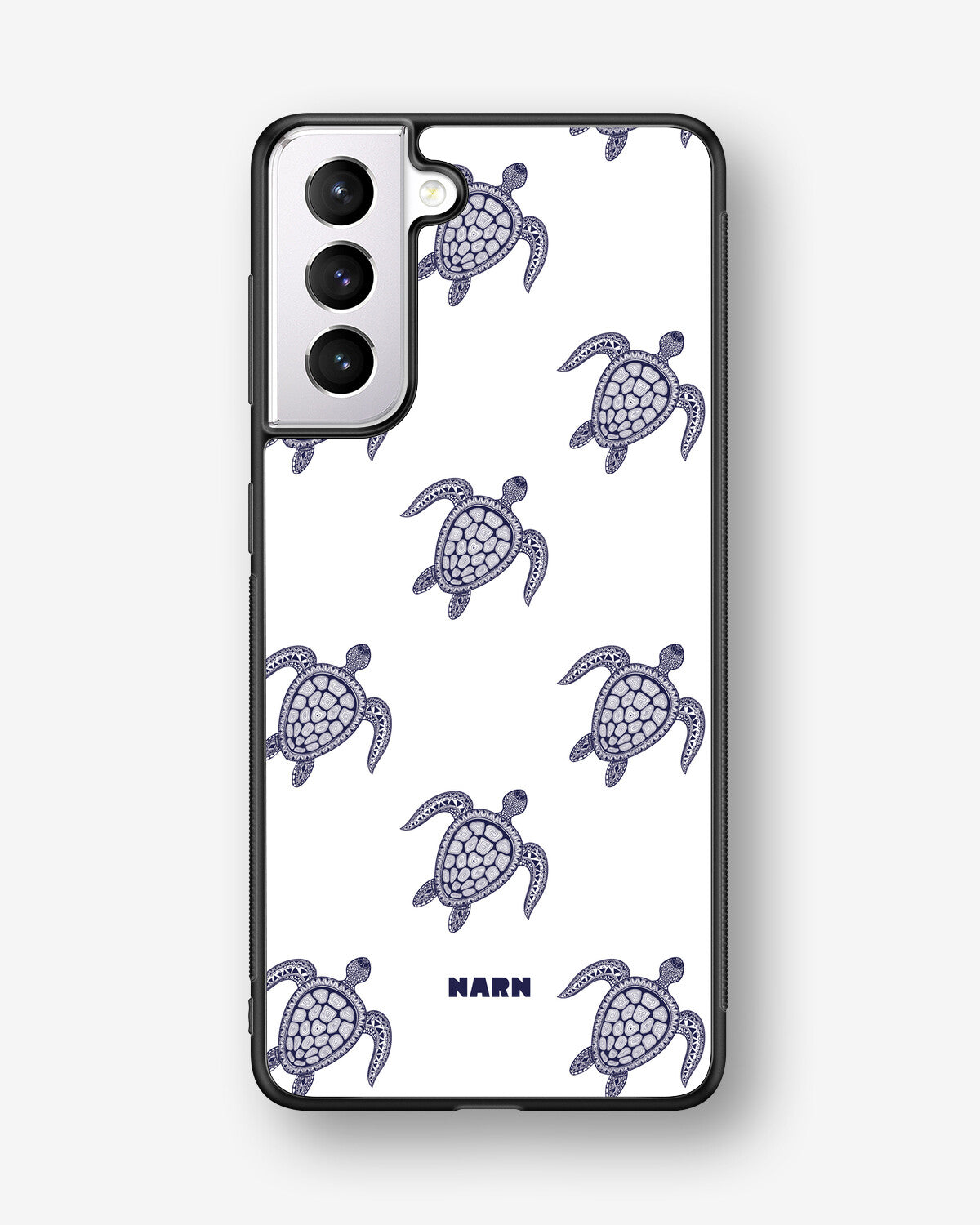 Samsung Galaxy S21 FE Hard Case – Blue Turtles - View 1