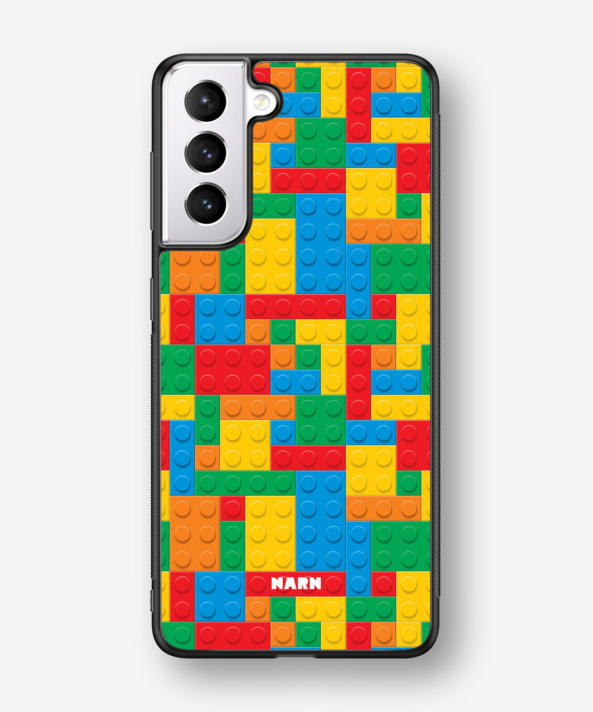 Samsung Galaxy S21 FE Hard Case – Building Bricks - View 1