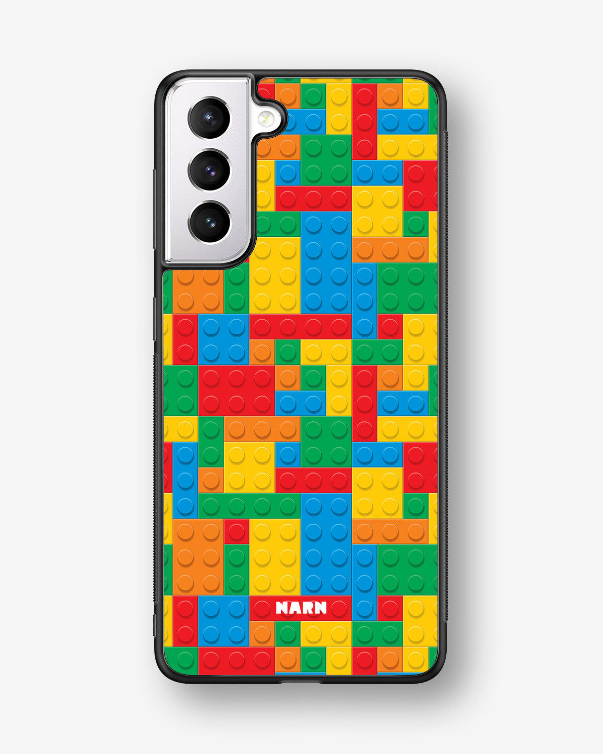 Samsung Galaxy S21 FE Hard Case – Building Bricks - View 1