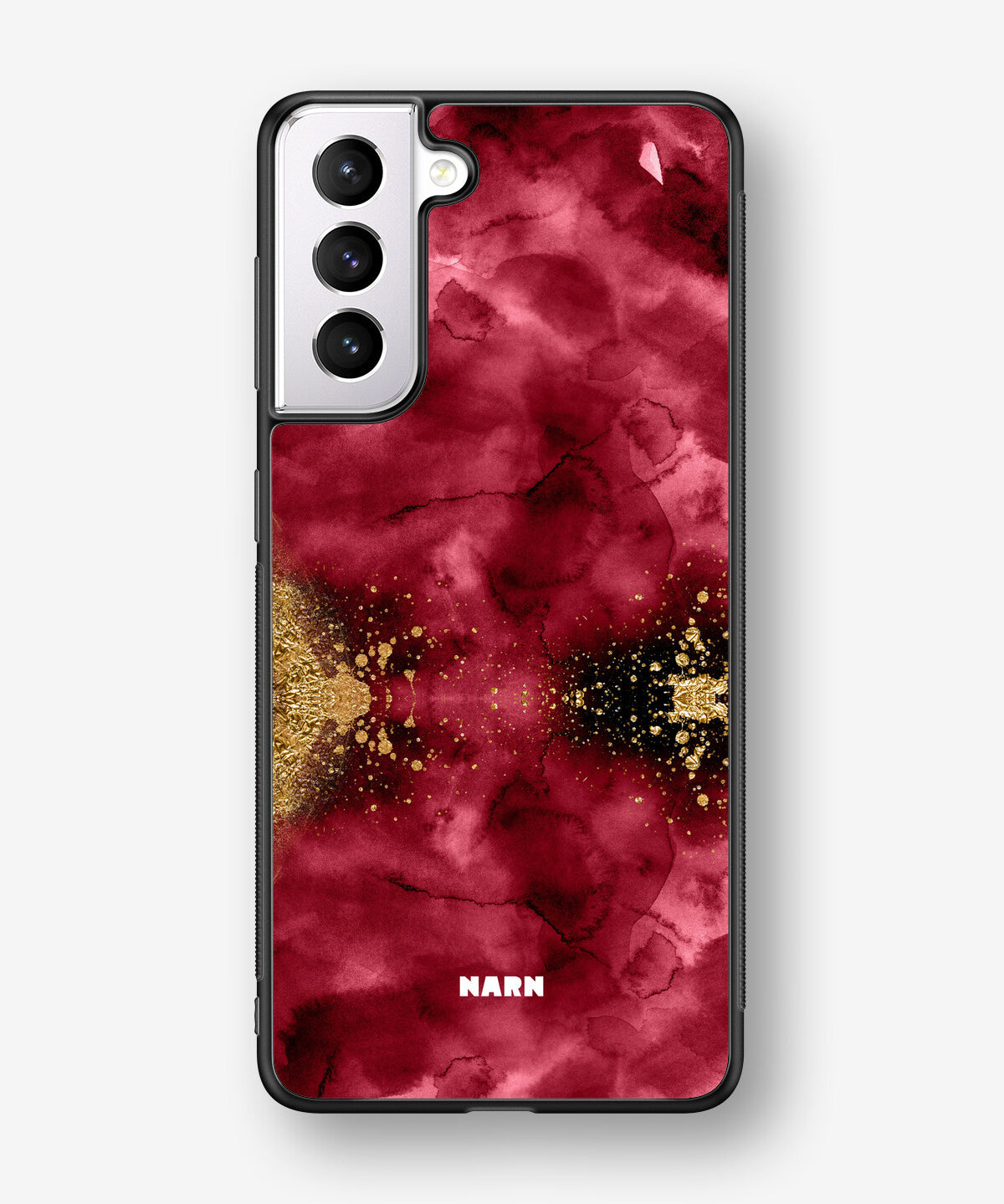 Samsung Galaxy S21 FE Hard Case – Burgendy Shimmer - View 1
