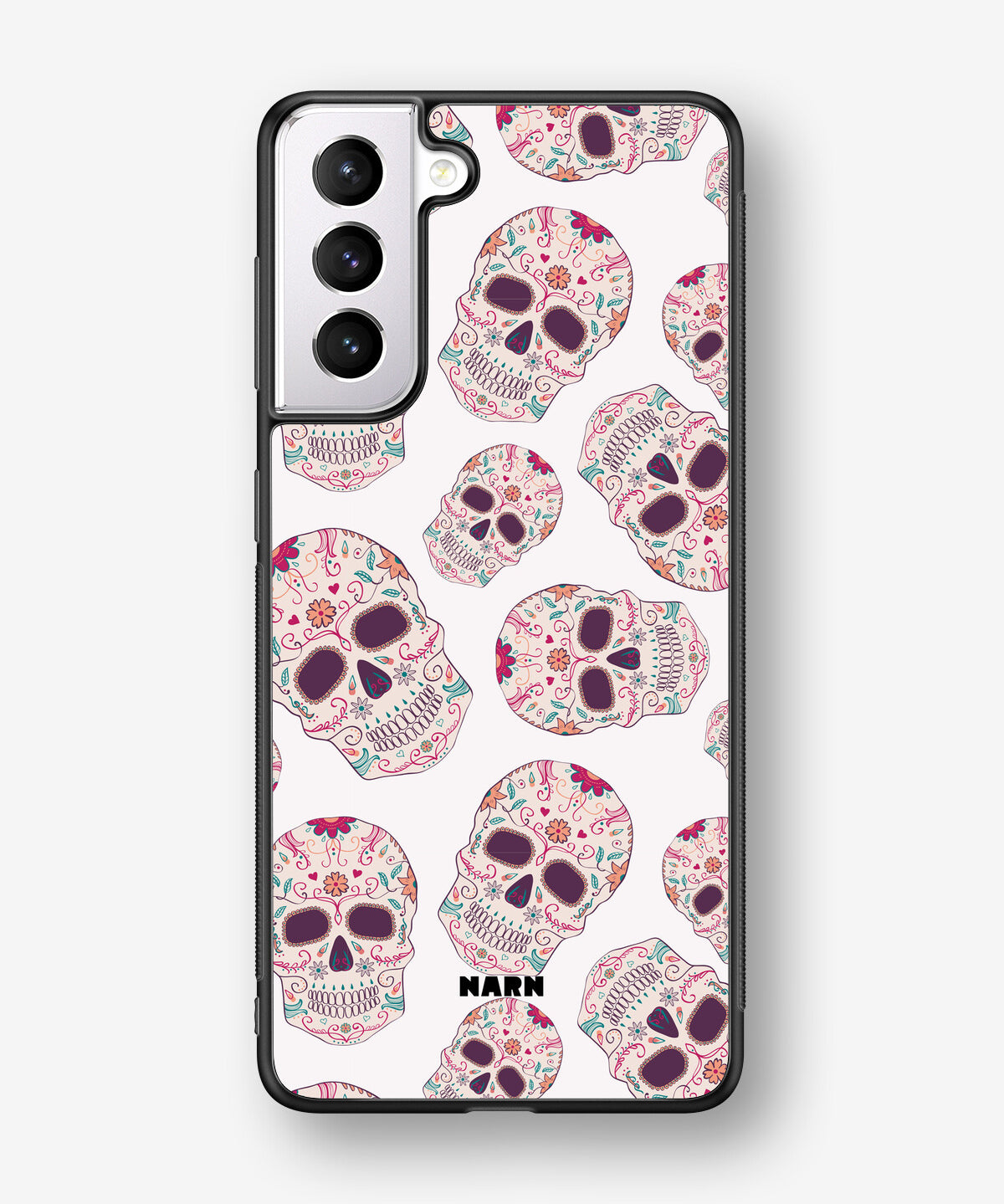 Samsung Galaxy S21 FE Hard Case – Calavera Skulls - View 1