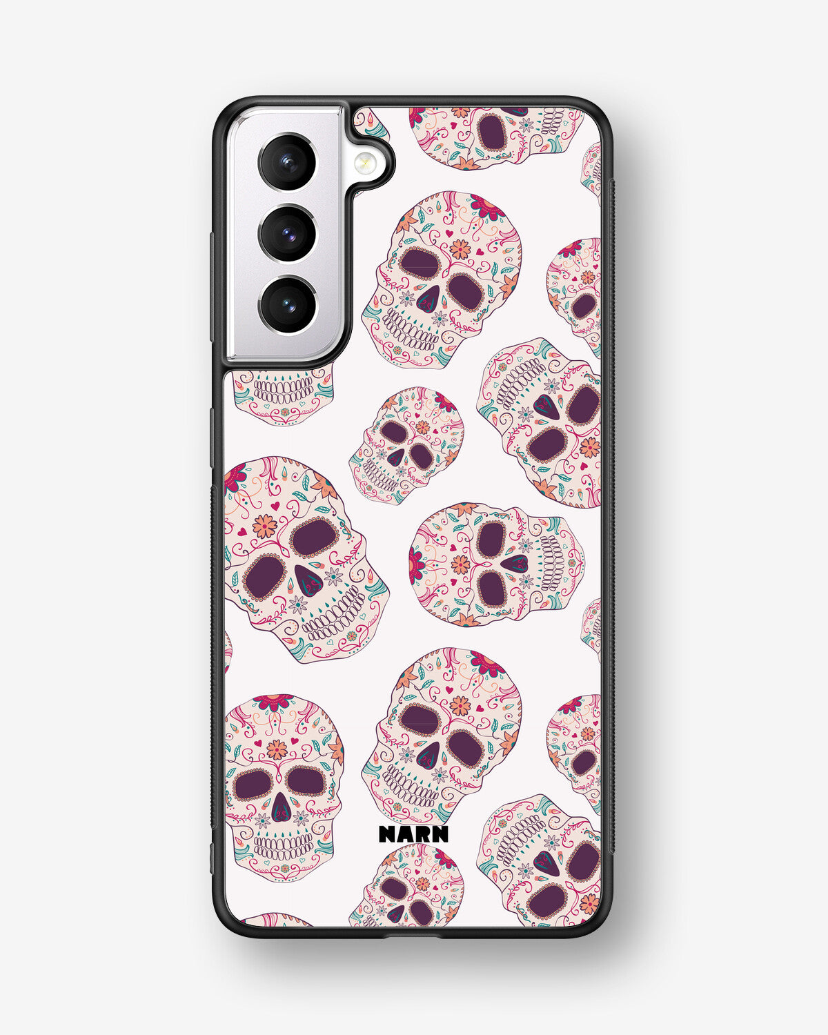 Samsung Galaxy S21 FE Hard Case – Calavera Skulls - View 1