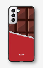 Samsung Galaxy S21 FE Hard Case – Chocolate Break - View 1