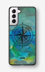Samsung Galaxy S21 FE Hard Case – Compass - View 1