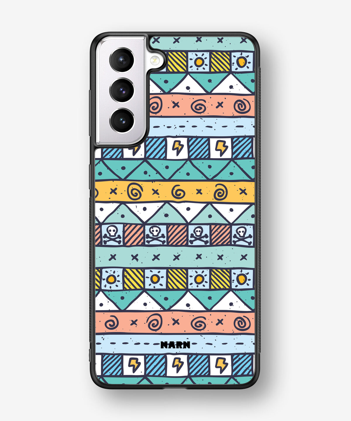 Samsung Galaxy S21 FE Hard Case – Cute Pattern - View 1