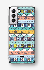 Samsung Galaxy S21 FE Hard Case – Cute Pattern - View 1