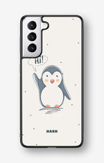 Samsung Galaxy S21 FE Hard Case – Cute Penguin - View 1