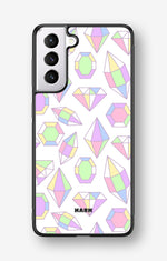 Samsung Galaxy S21 FE Hard Case – Diamonds - View 1