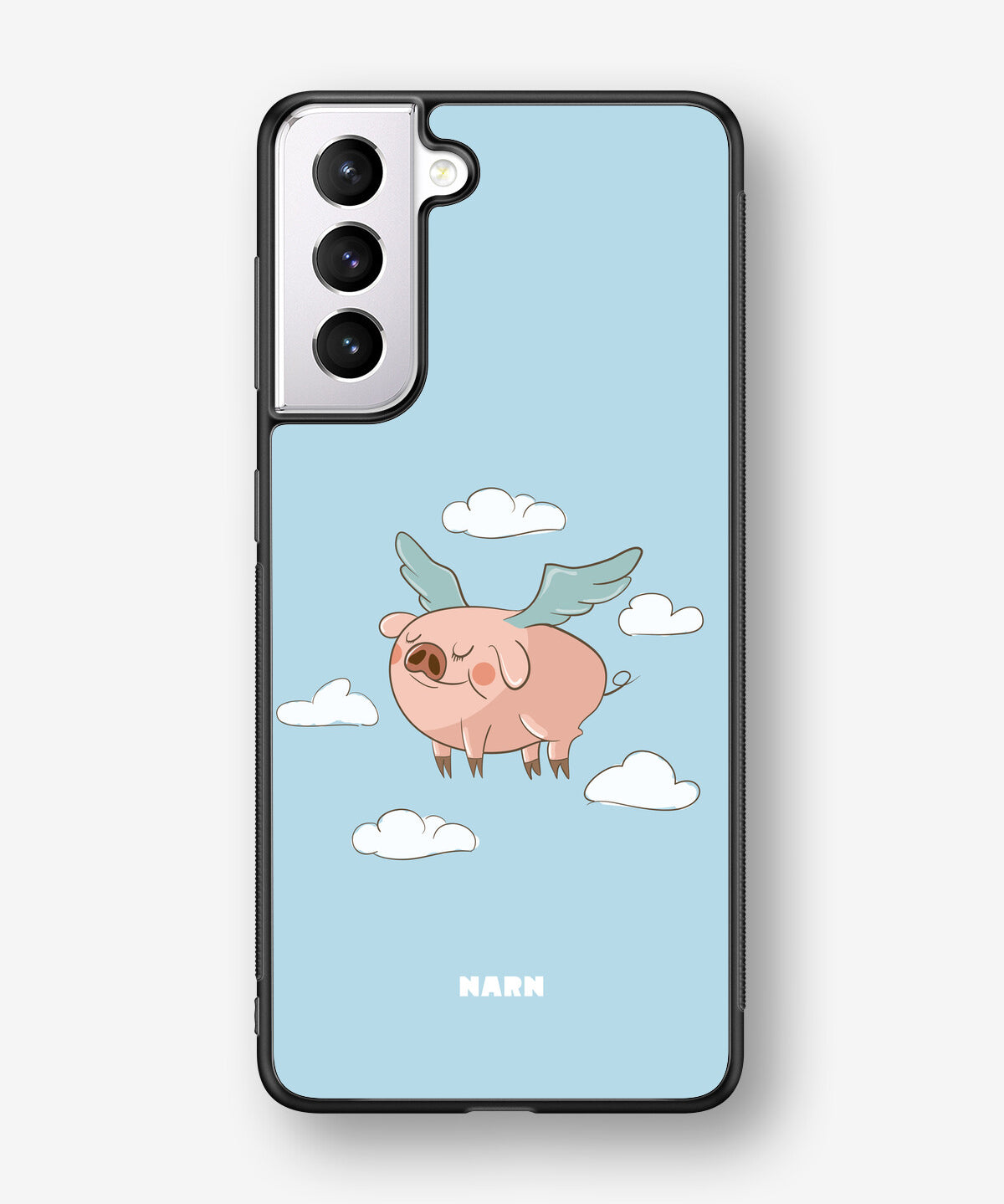 Samsung Galaxy S21 FE Hard Case – Dreamy Pig - View 1