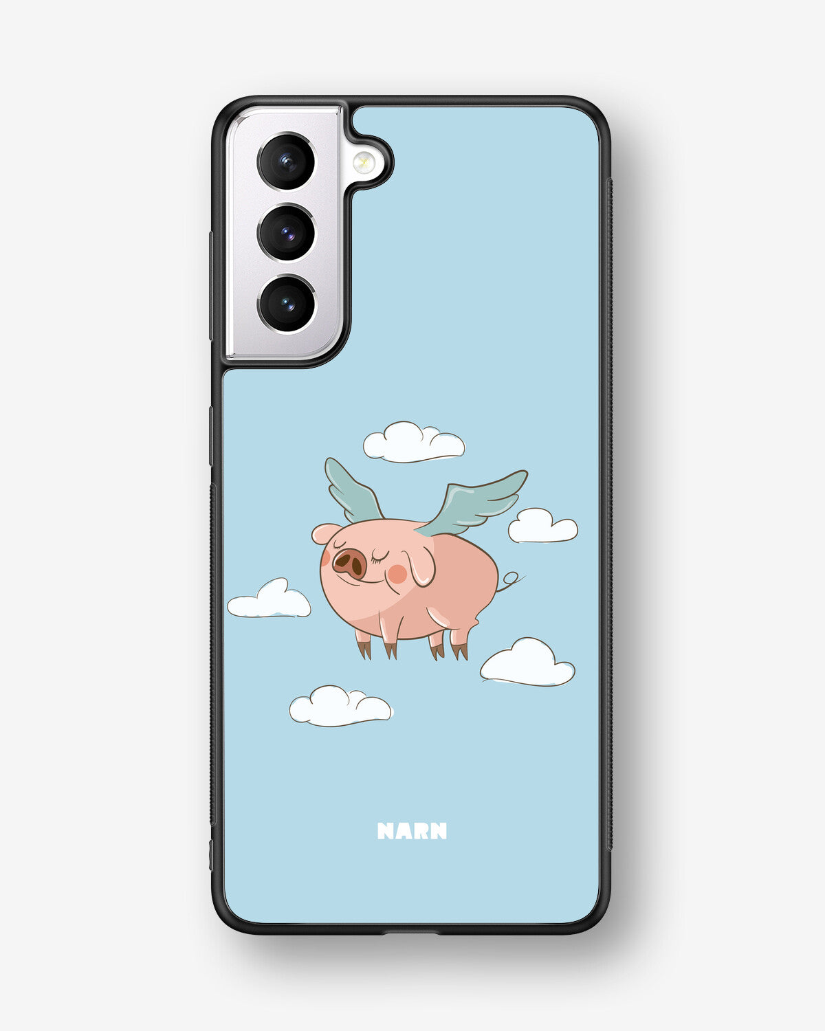 Samsung Galaxy S21 FE Hard Case – Dreamy Pig - View 1