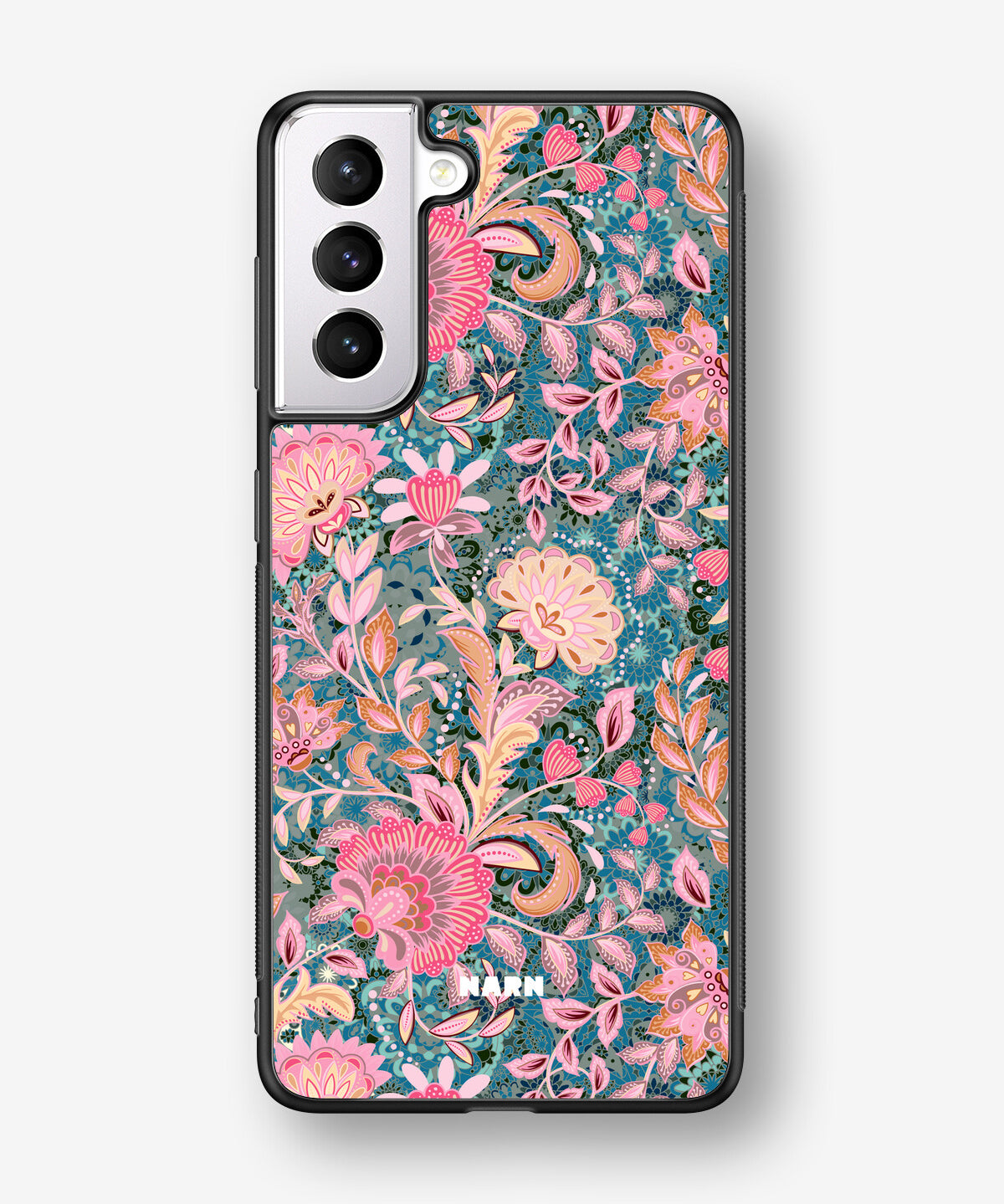 Samsung Galaxy S21 FE Hard Case – Fantasy Flowers - View 1